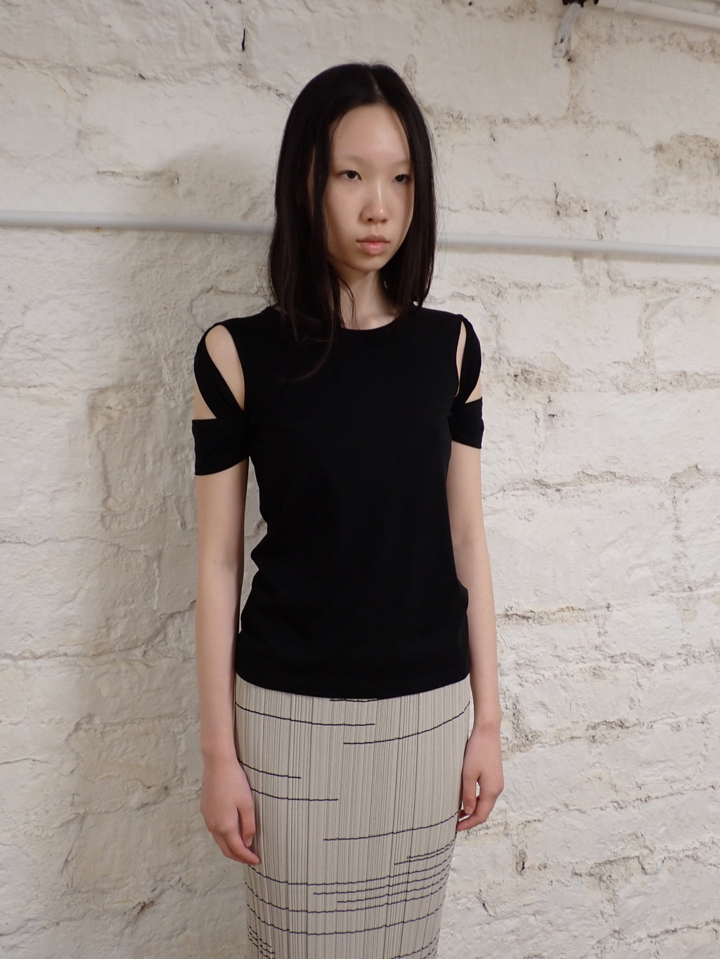 Helmut Lang cut out top