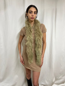 Afghan fur neck