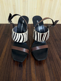 Zebra sandals