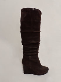 Prada knee-high boots