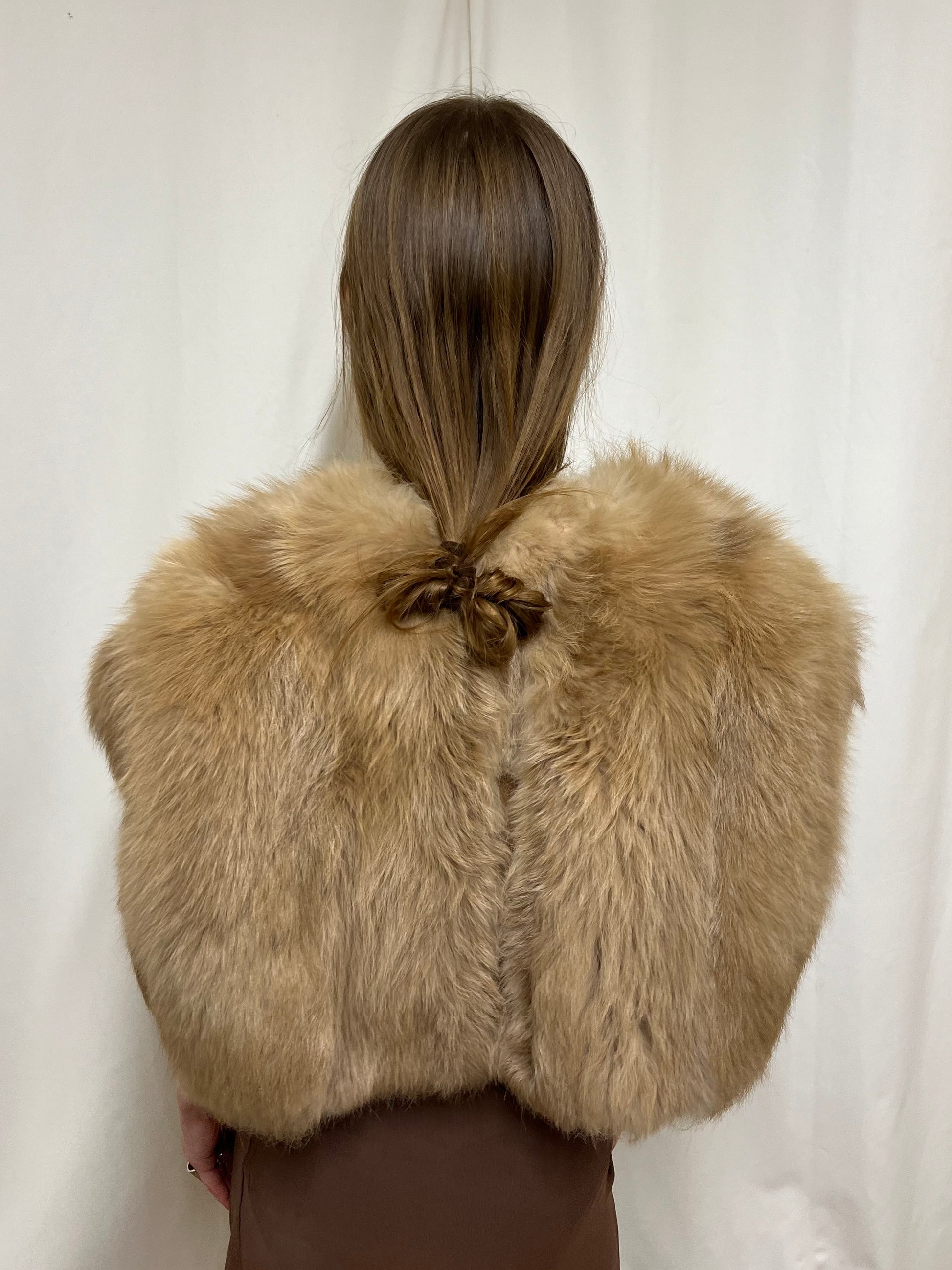 Fur shawl