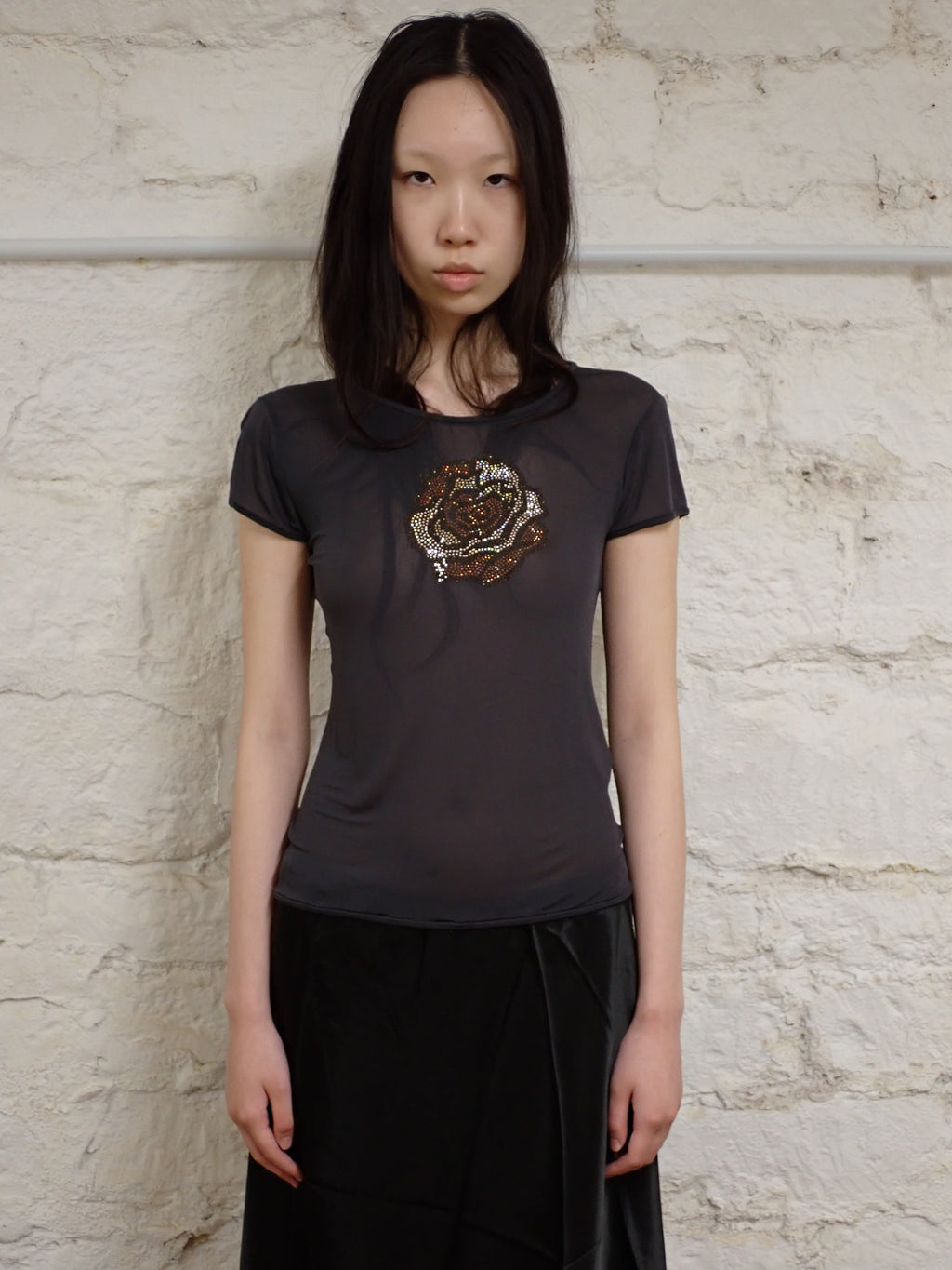 Armani mesh top