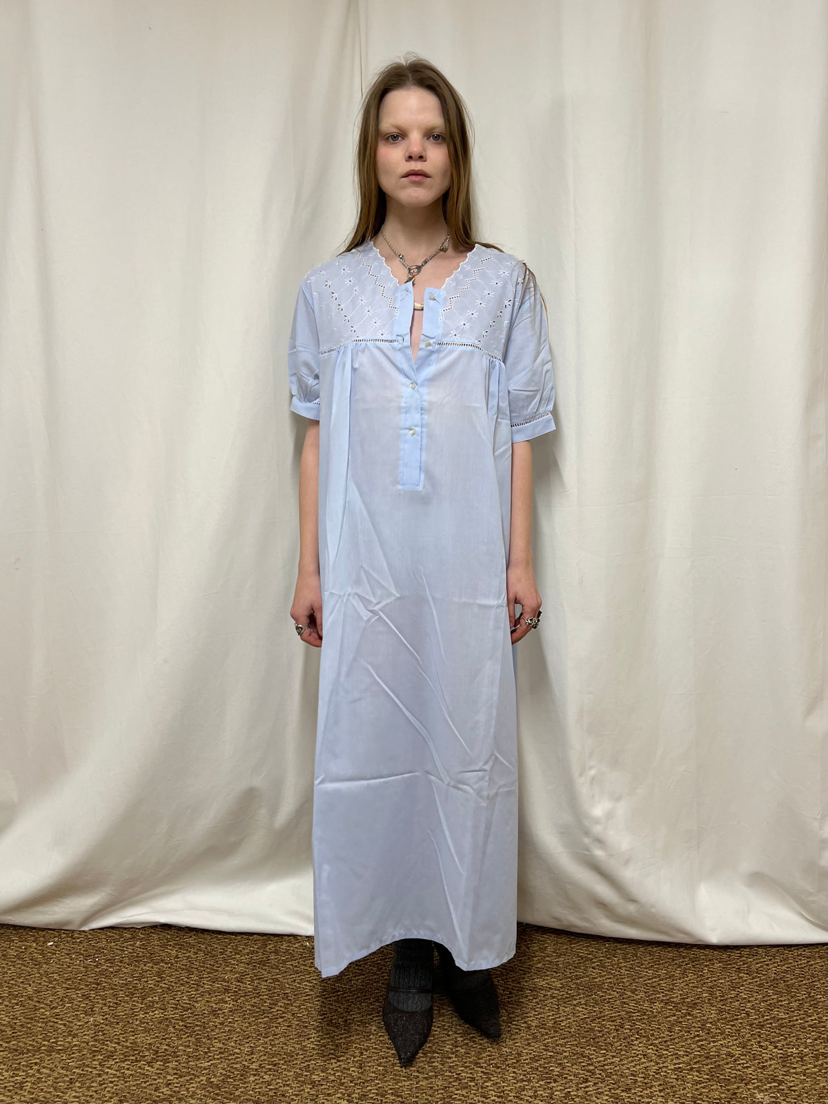 Cotton slip dress