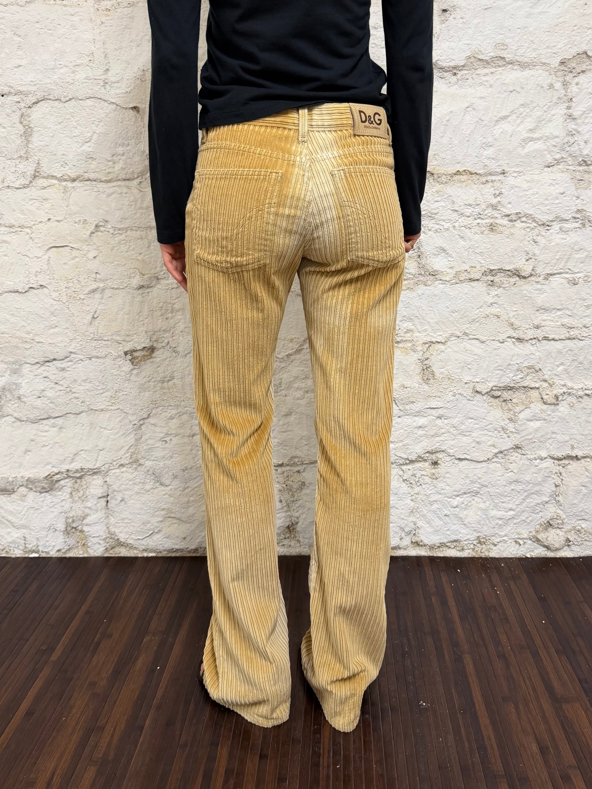 D&amp;G corduroy trousers