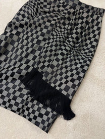 Checkered skirt