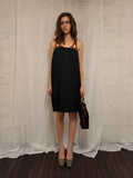 Leather straps dress