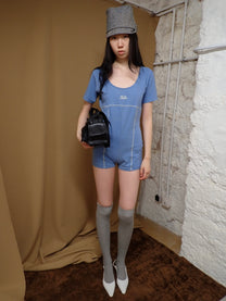 Vintage sport jumpsuit