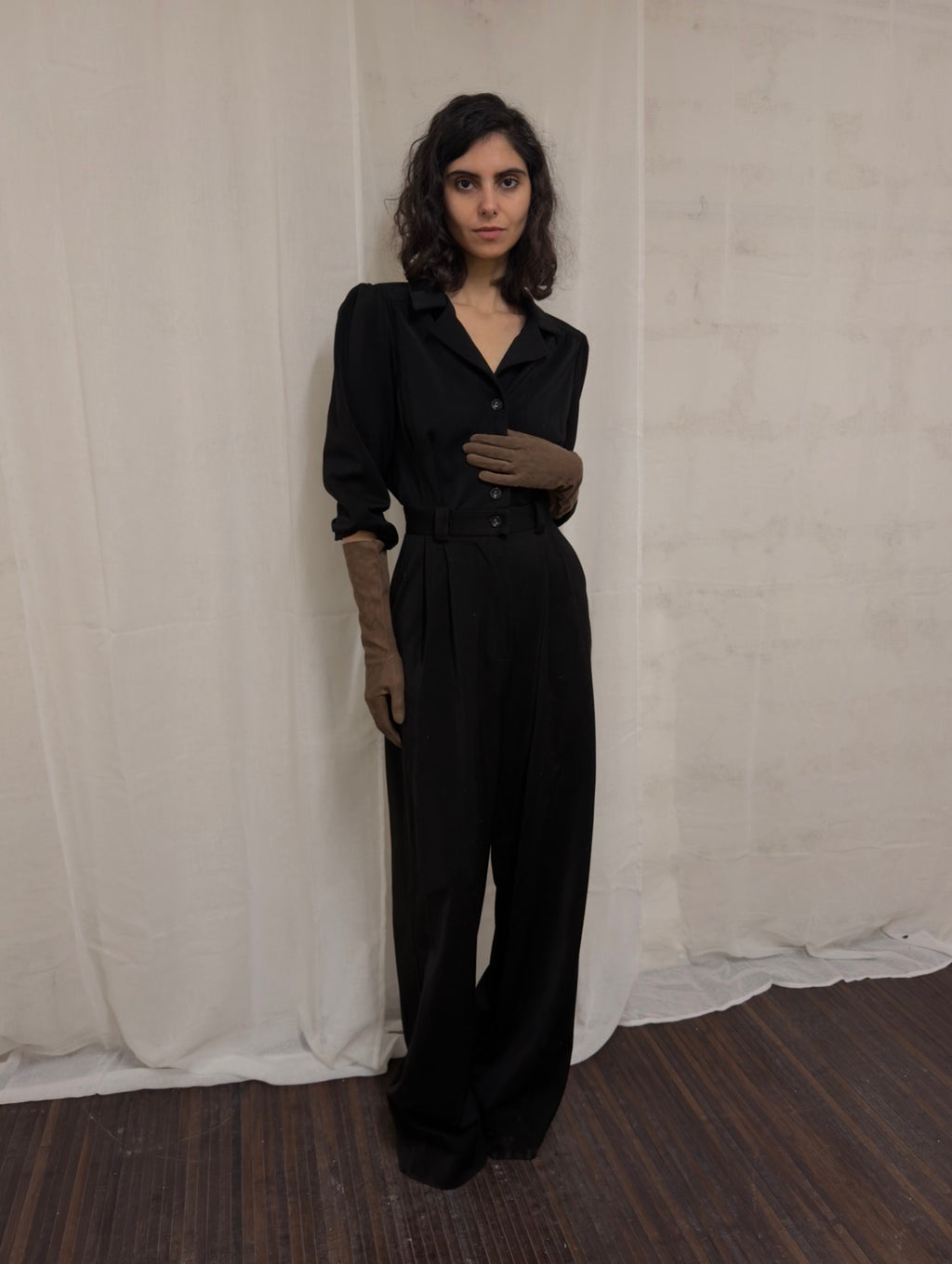 Black jumpsuit