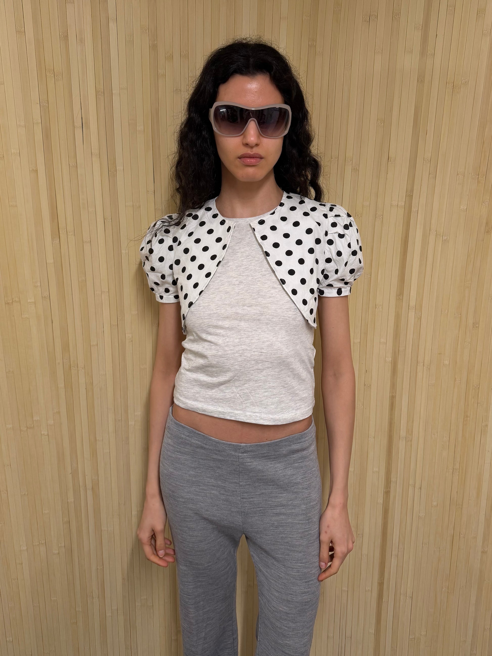 Polka dots bolero