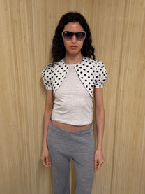 Polka dots bolero