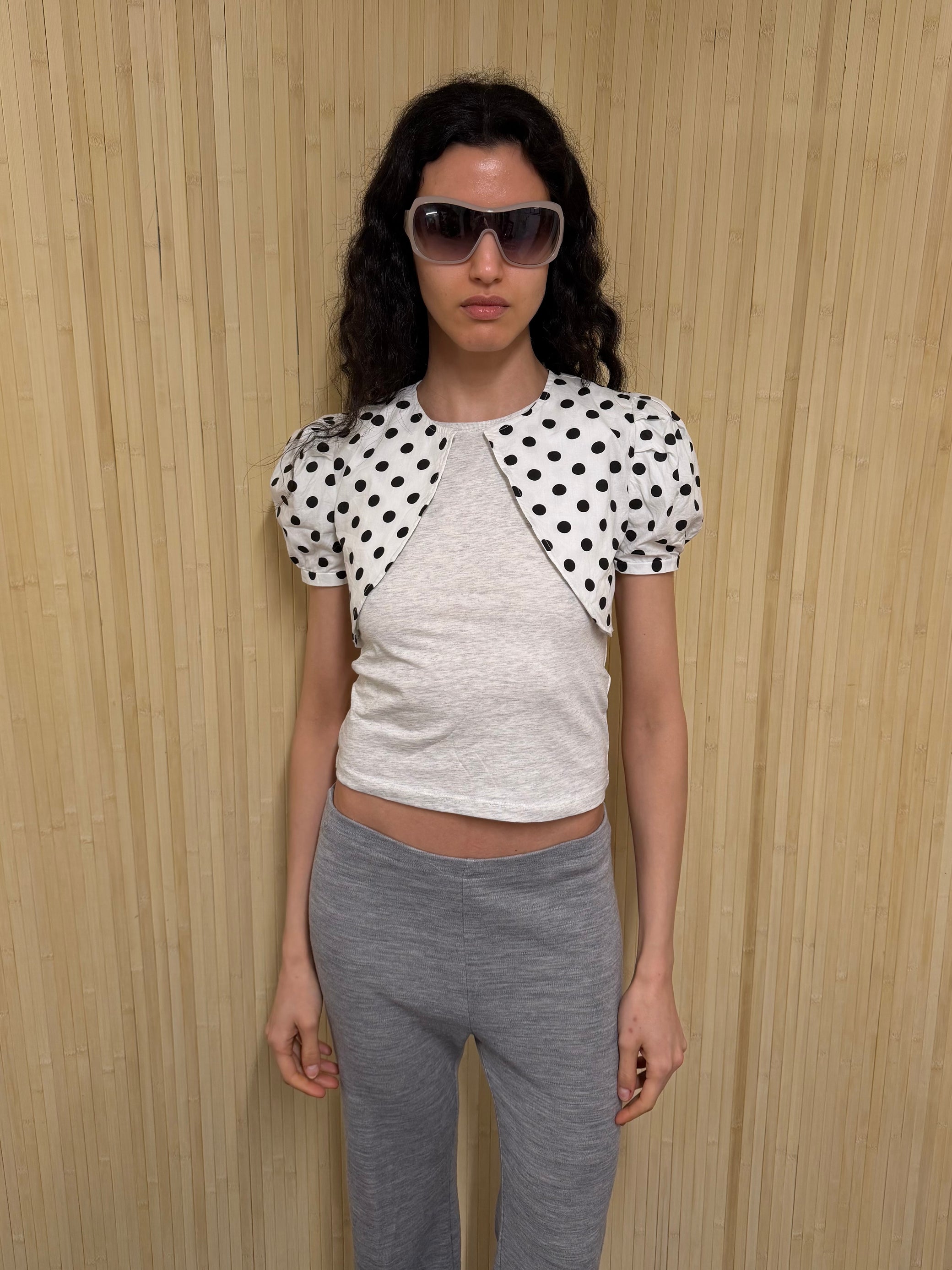 Polka dots bolero