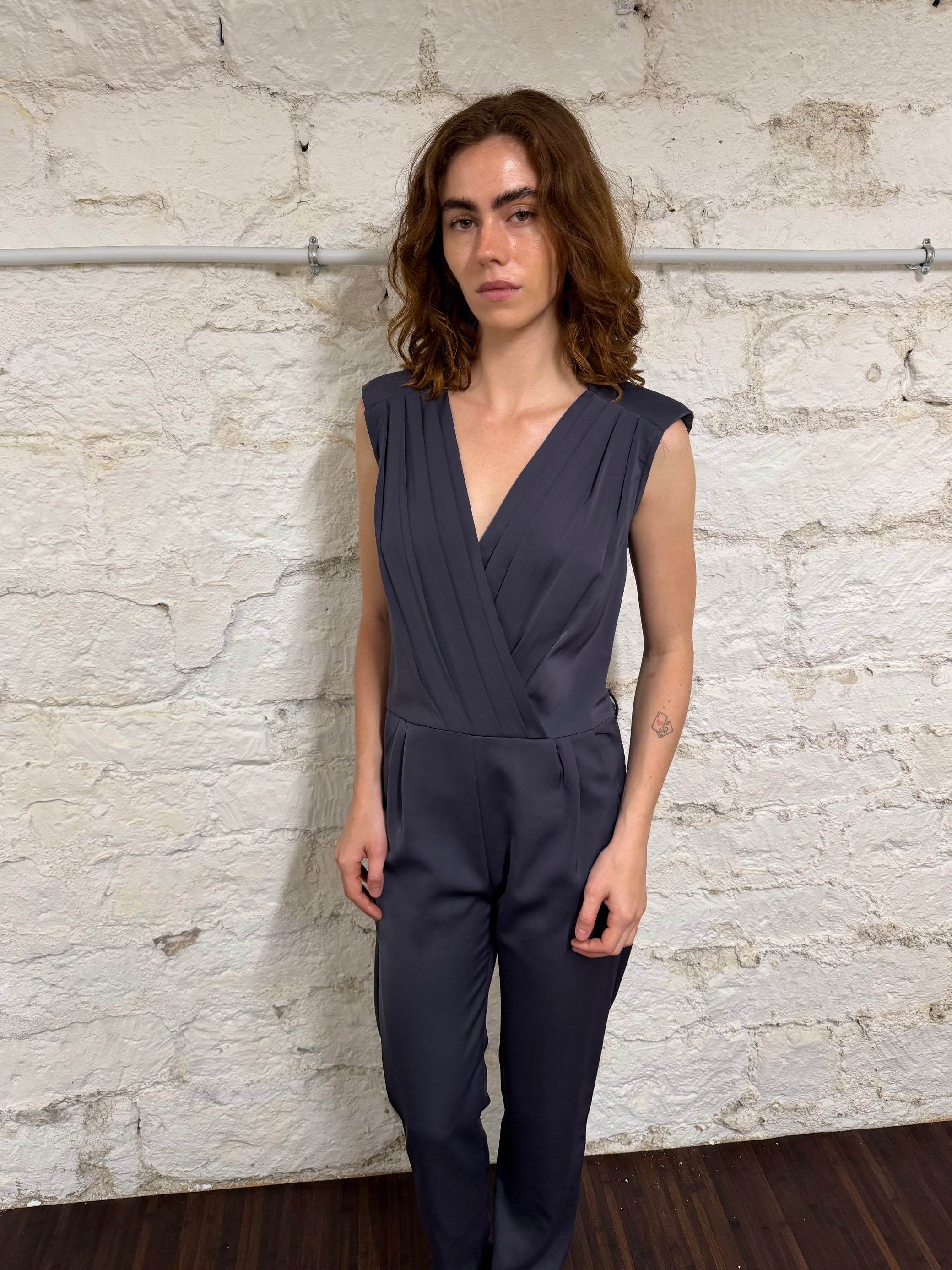 Satin jumpsuit