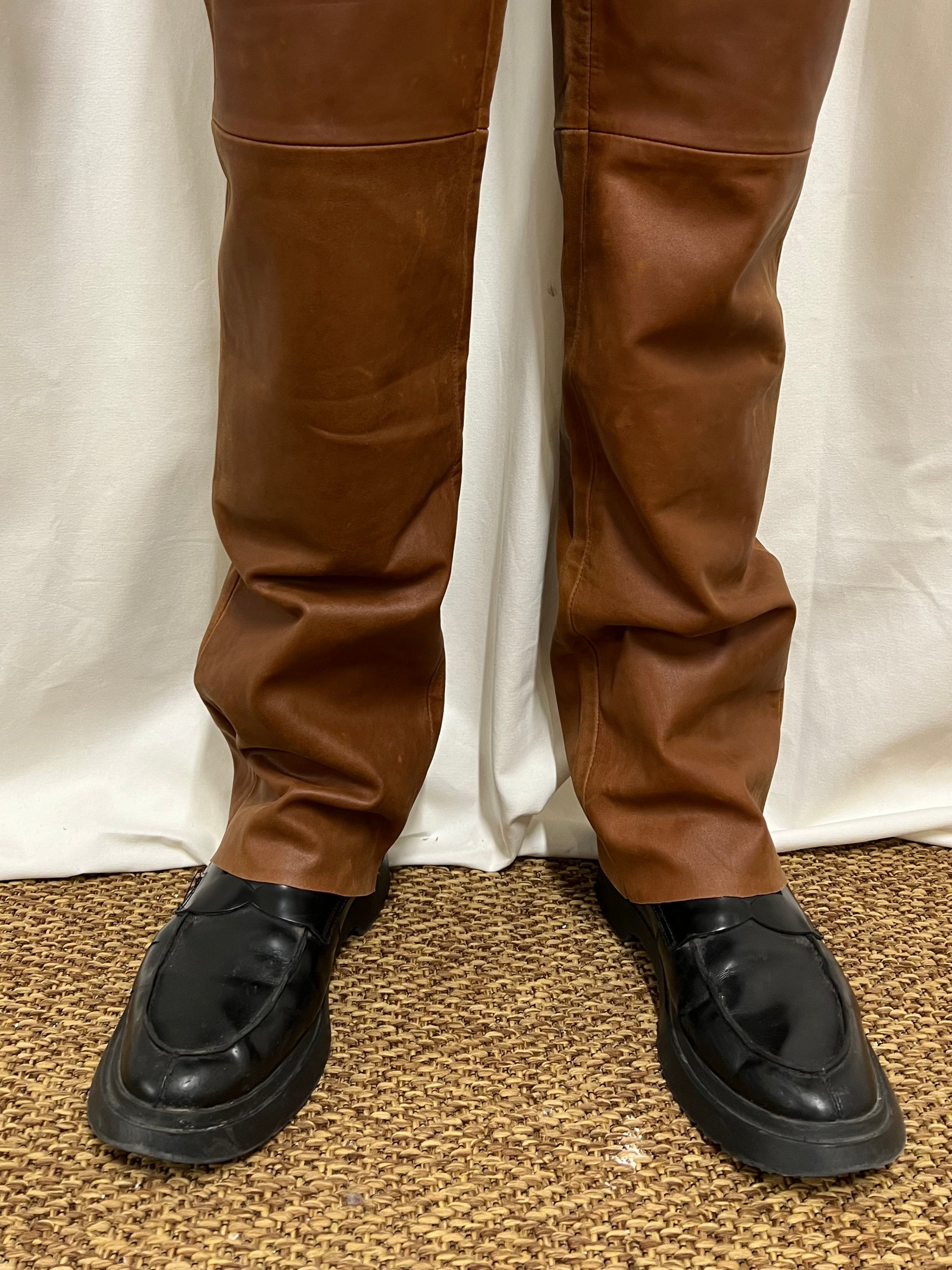 Leather trousers
