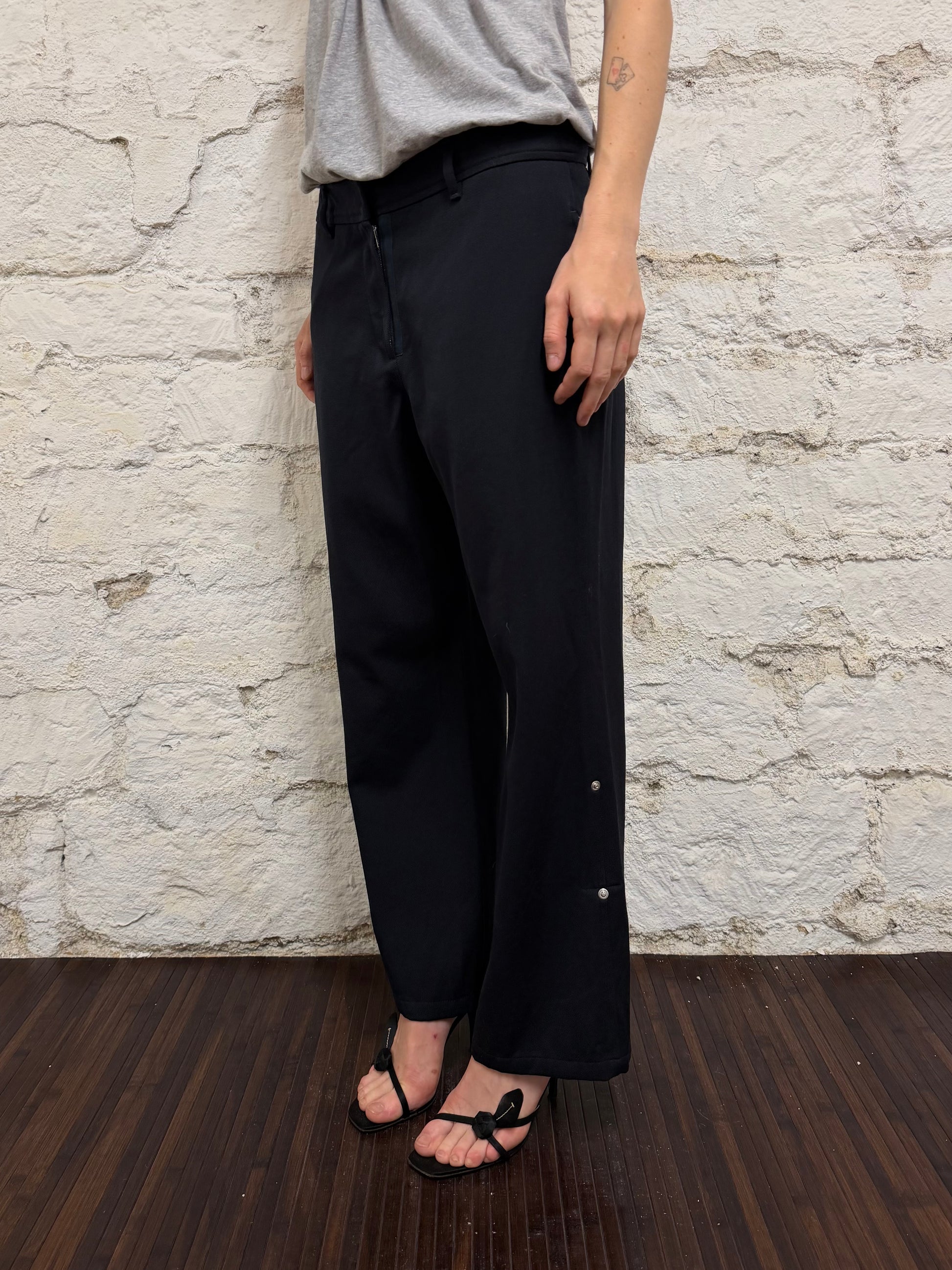 Miu Miu canvas trousers