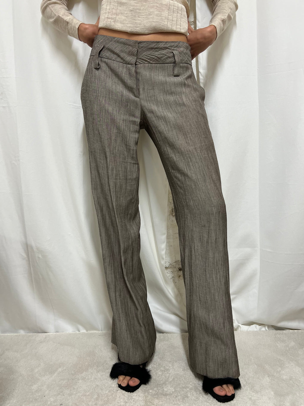 Grey trousers