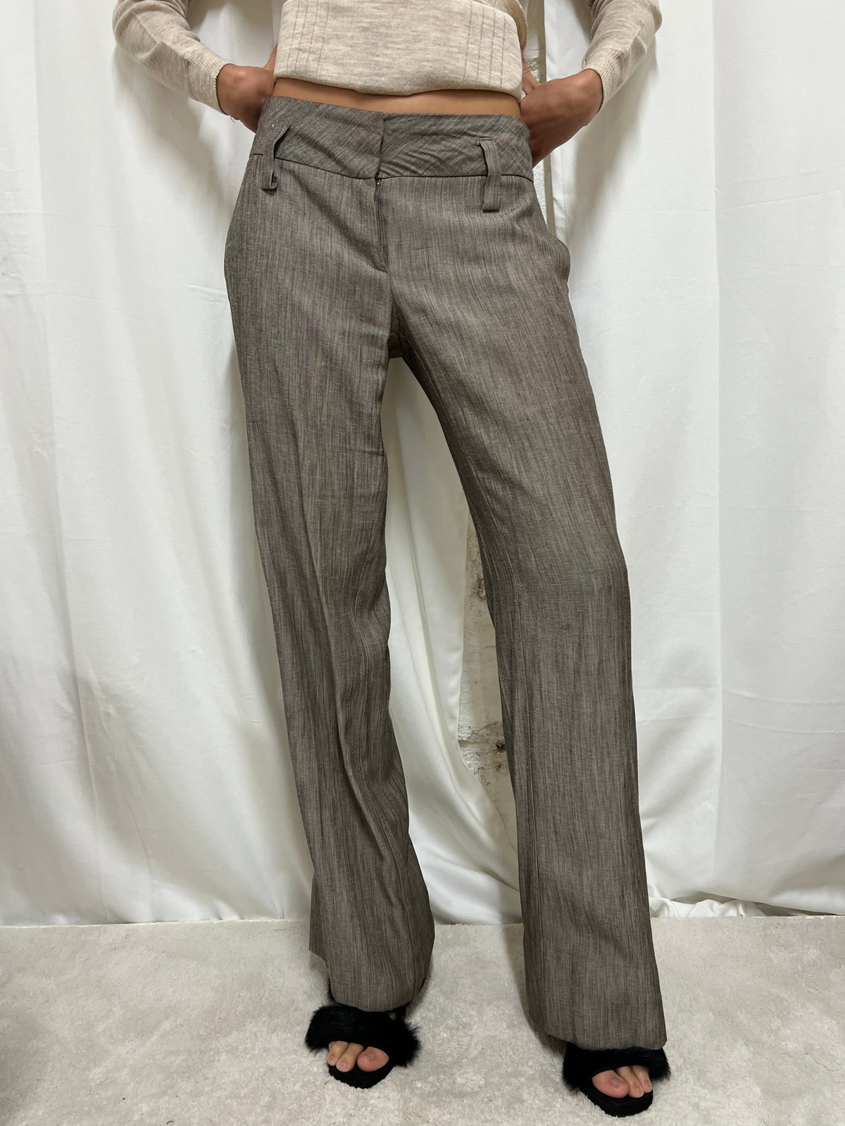 Grey trousers