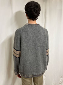 Wool varsity jumper