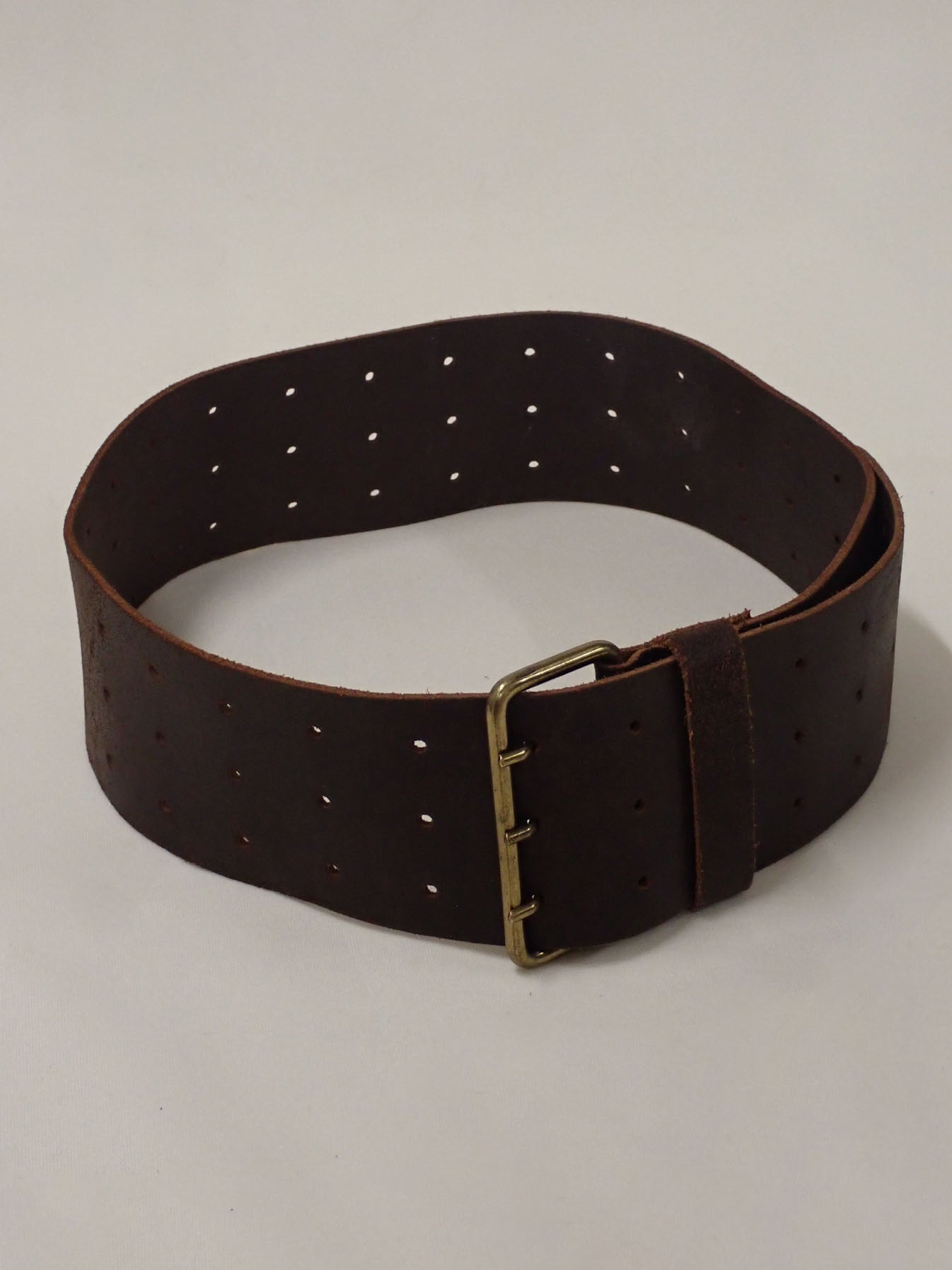 Leather belt