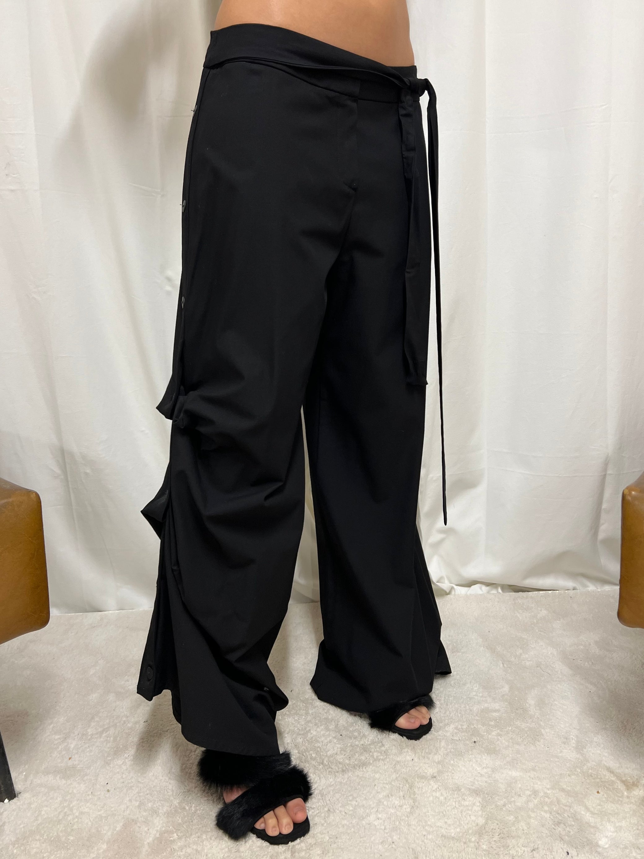 Asymmetrical trousers