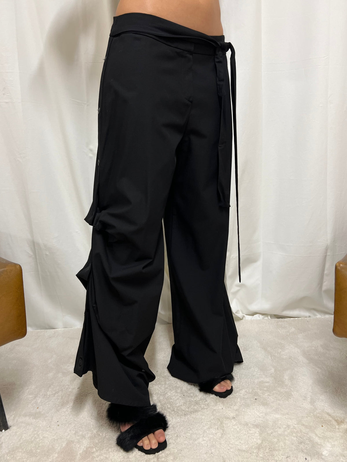Asymmetrical trousers