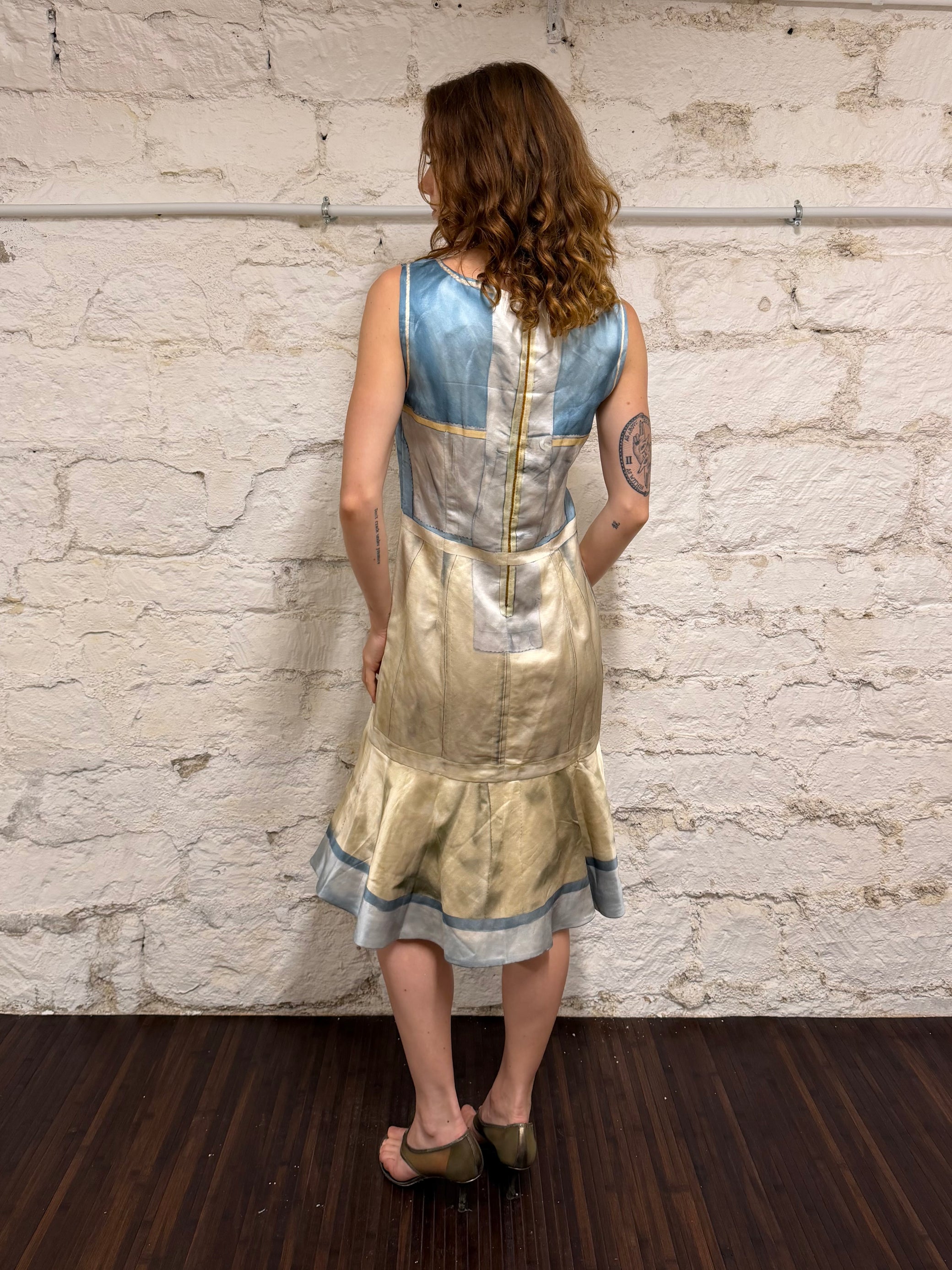 Moschino trompe-l'œil dress