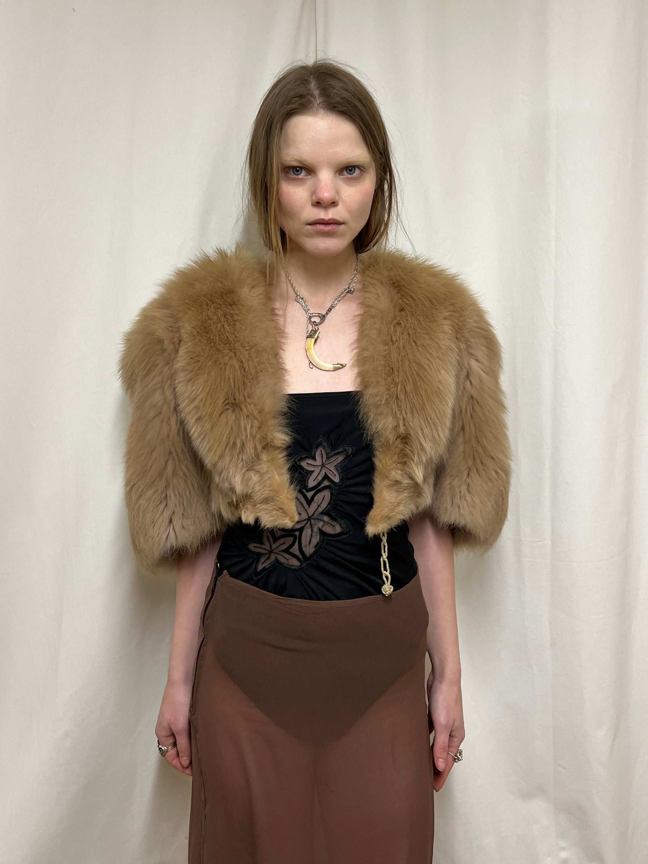 Fur shawl