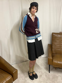 Varsity cardigan