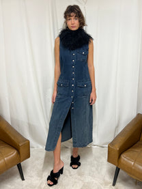 Denim dress