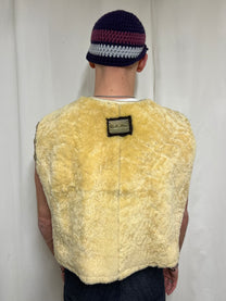 Shearling vest