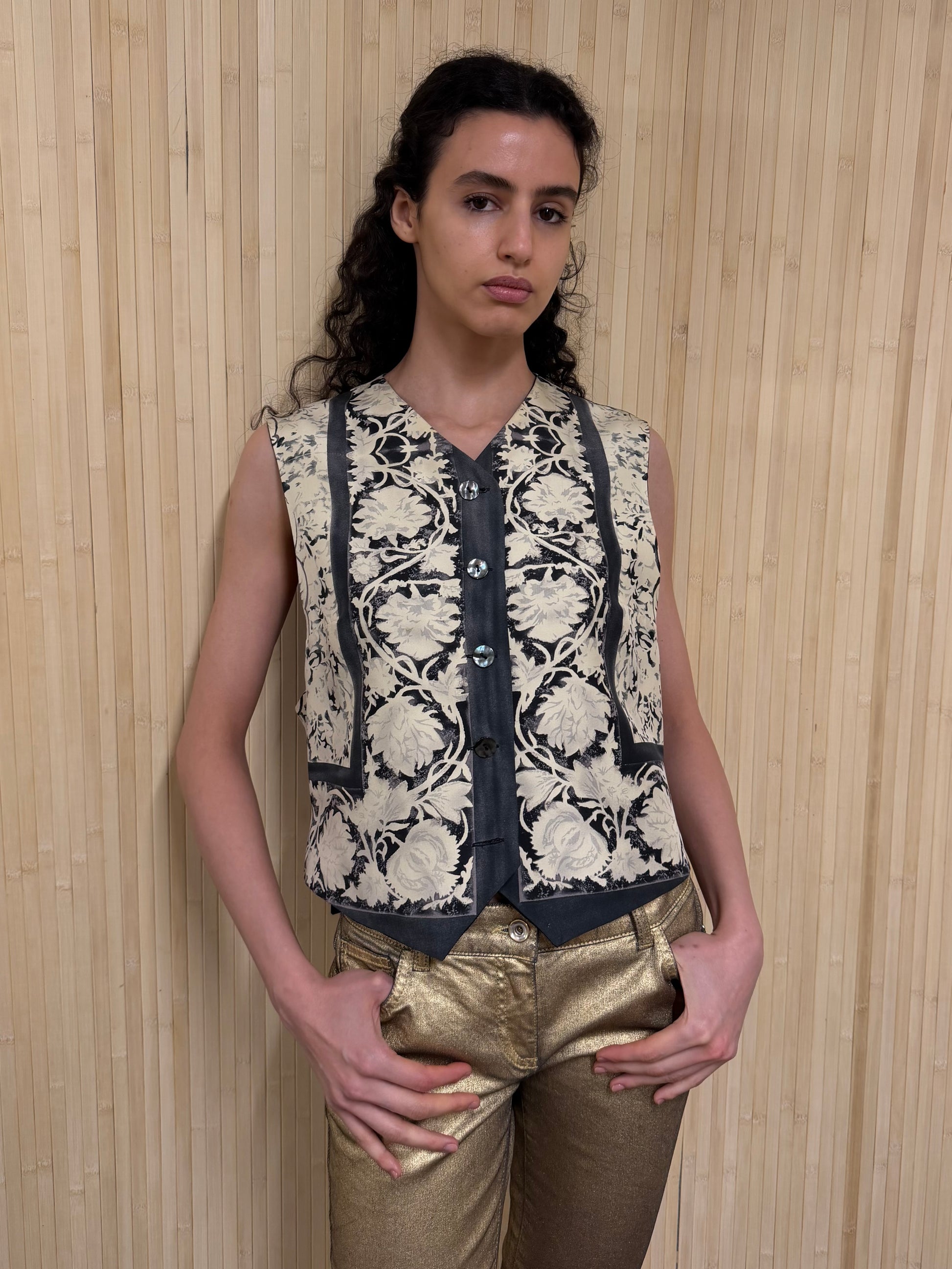 Silk vest
