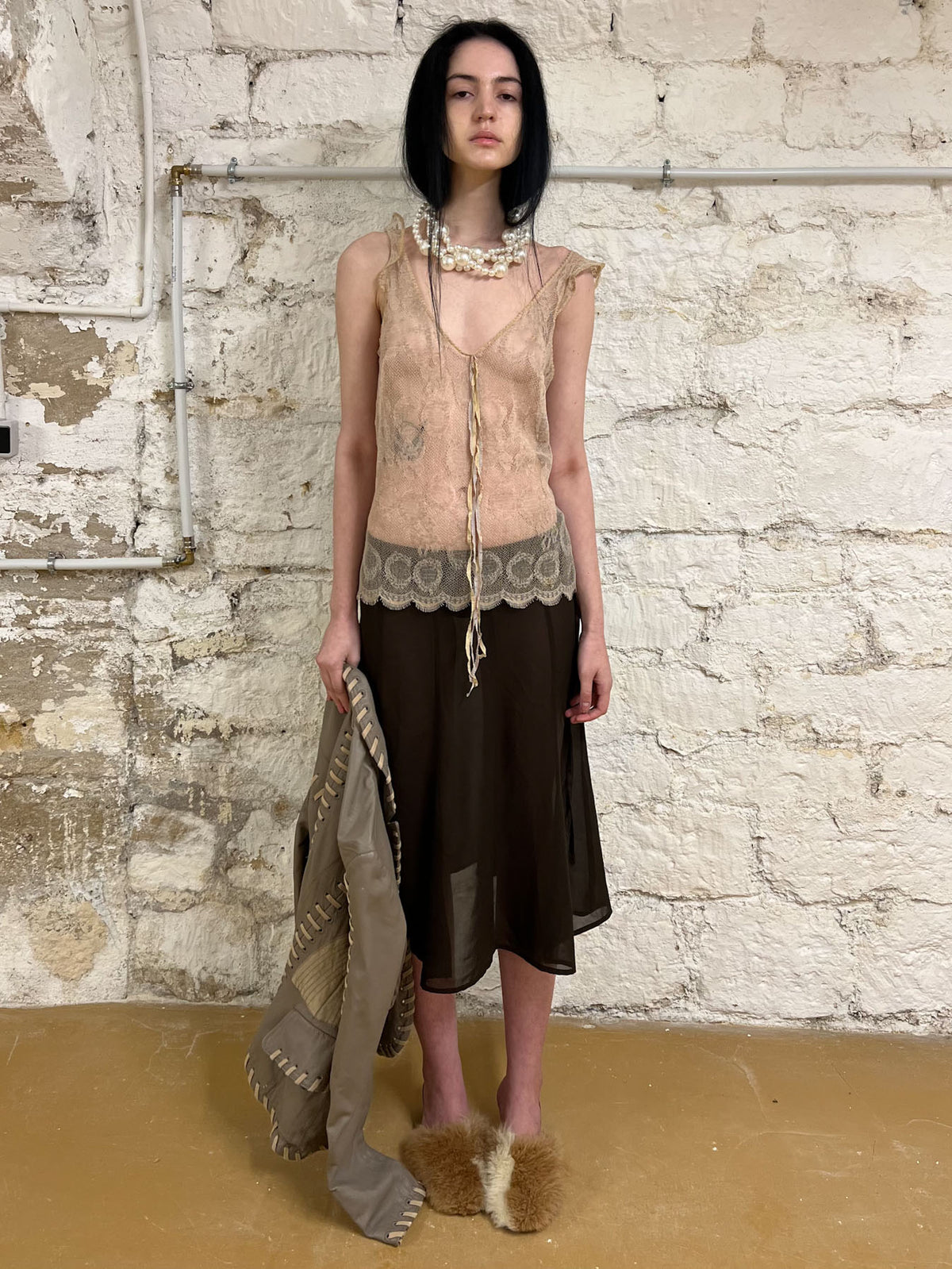 Chanel lace top