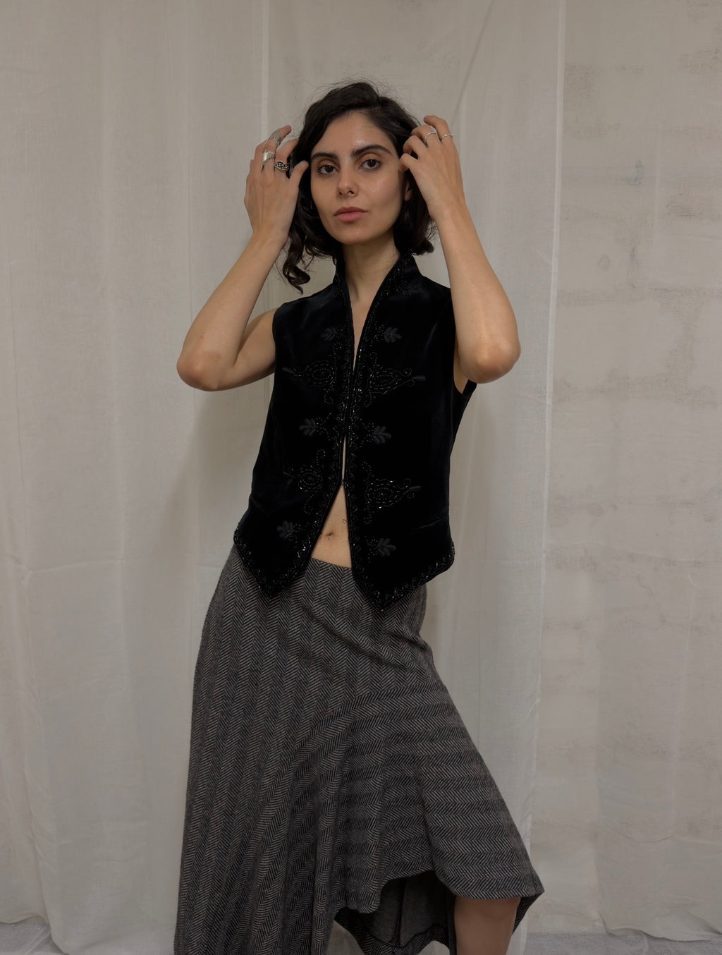 Bohemian vest