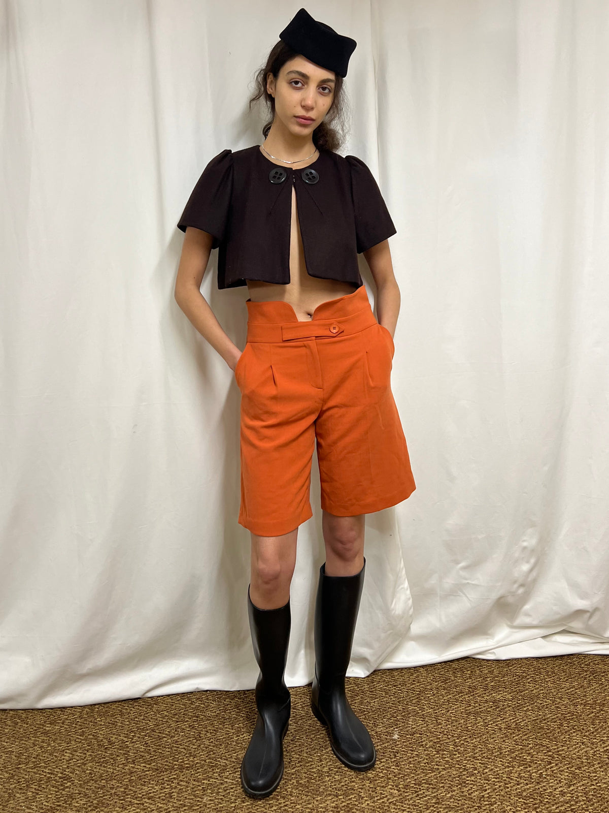 Wool vest top