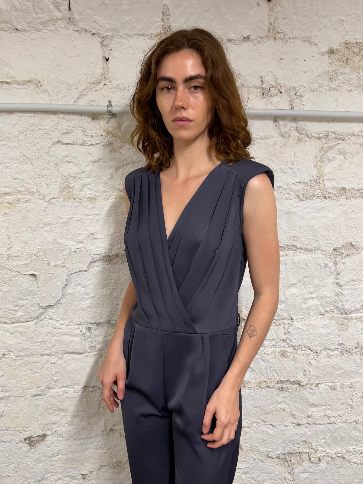 Satin jumpsuit