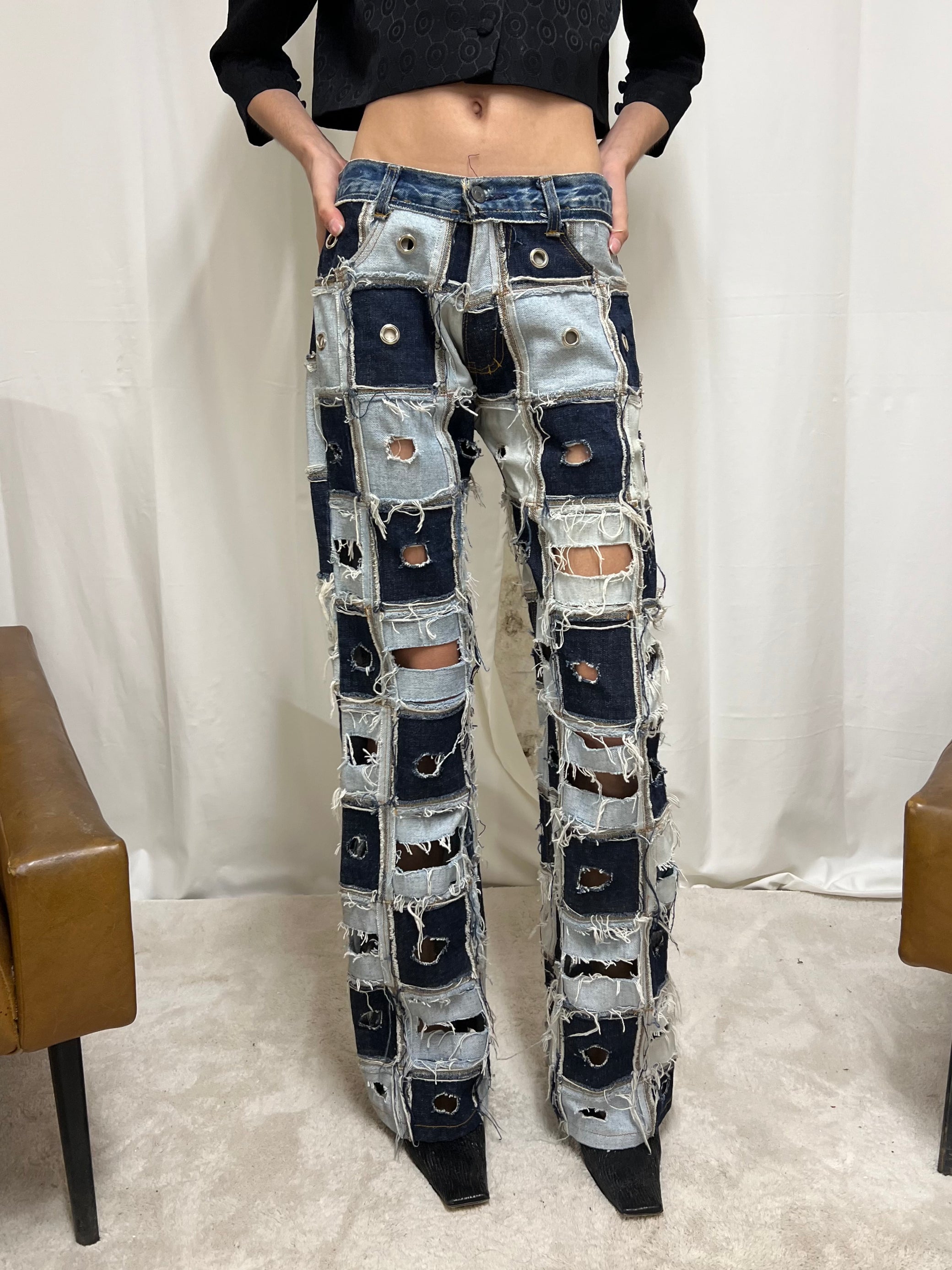 Deconstructed denim